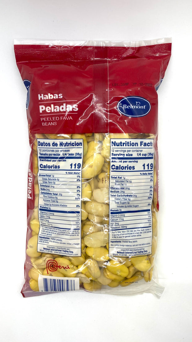 Belmont Habas Peladas