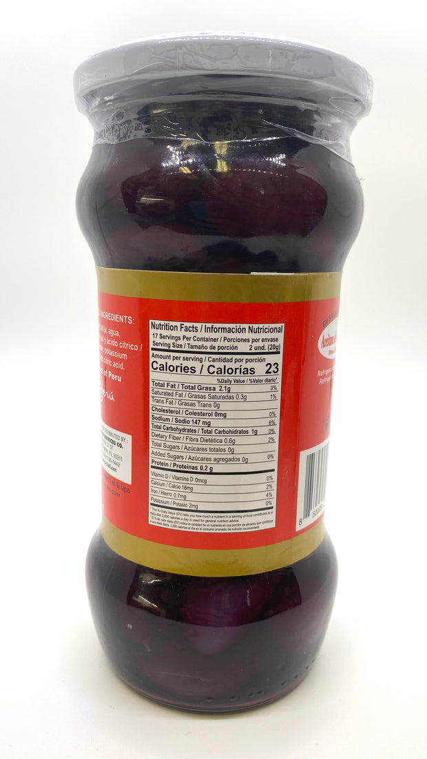 Peru Chef Aceituna de botija en Salmuera sin Pepa