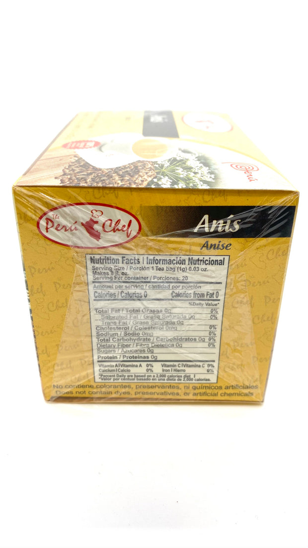 Peru Chef Te Anis