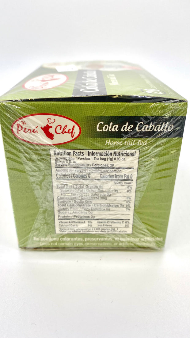 Peru Chef Te Cola de Caballo