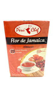 Peru Chef  Te Flor de Jamaica