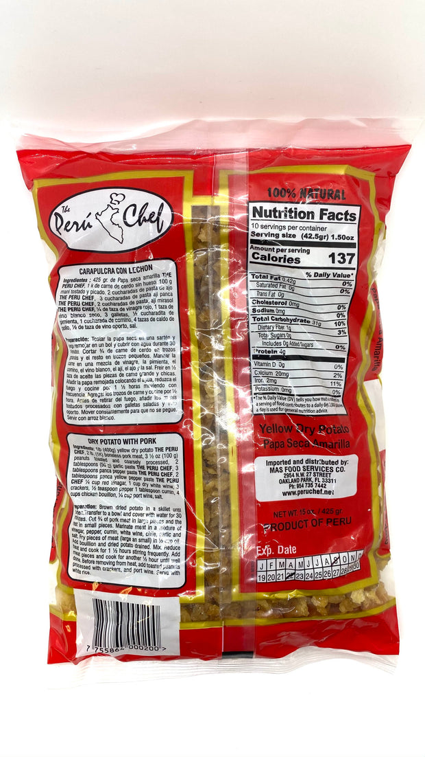 Peru Chef Papa Seca Amarilla