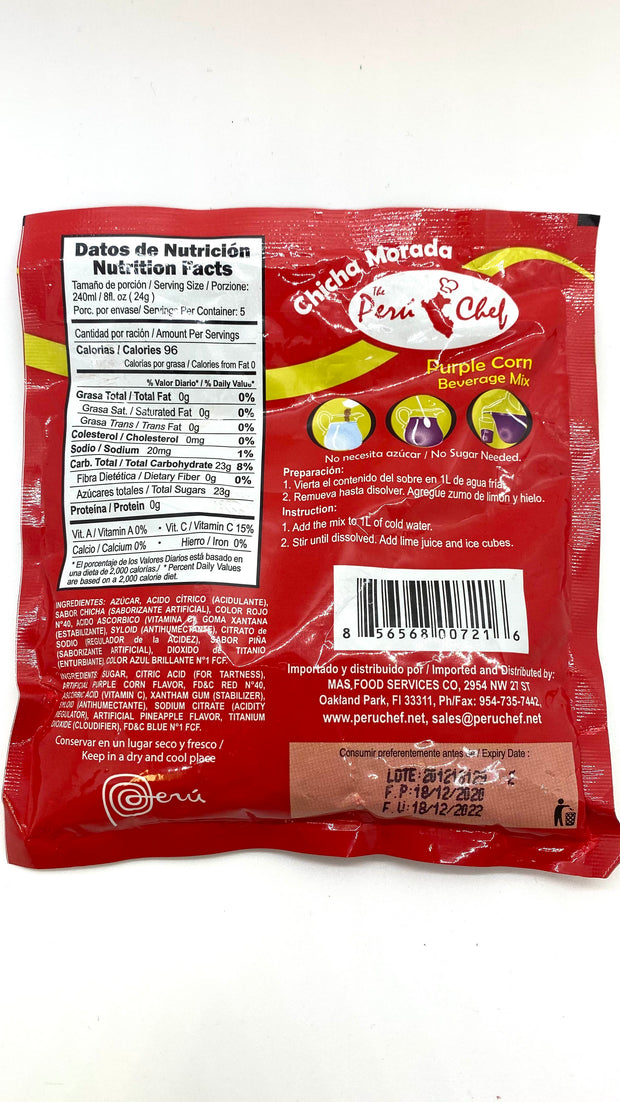 Peru Chef Chicha Morada 1L
