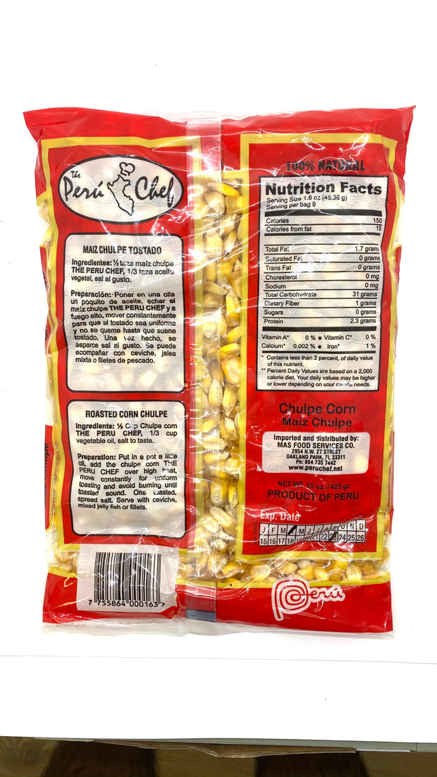 Peru Chef Maiz Chulpe 425 gr