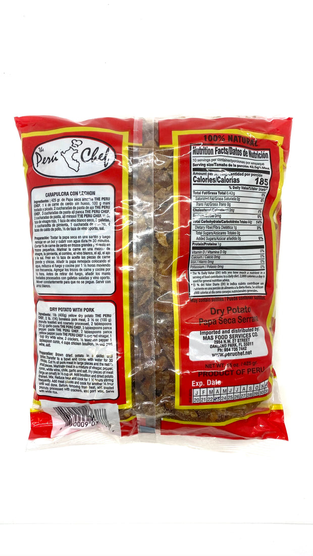 Peru Chef Papa Seca Serrana