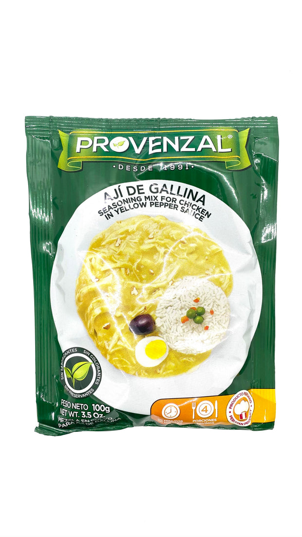 Provenzal Aji de Gallina Sazon